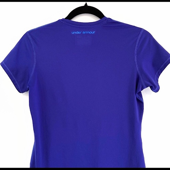 🆕🔥UNDER ARMOUR FITTED SUPER CUTE&SOFT/HEATGEAR SHORT SLEEVE SHIRT&❤️THIS COLOR - Picture 5 of 6